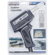 Soldador eléctrico tipo pistola 100 W con luz